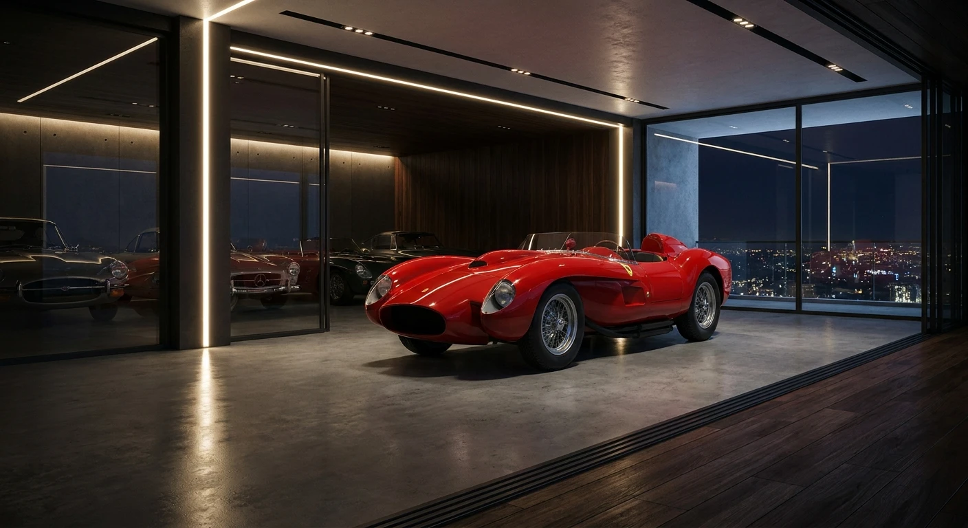 La voiture de Messi la plus chère : La Ferrari 335 S